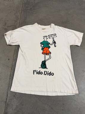Vintage Fido Dido Sign Graphic T-Shirt